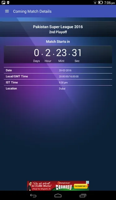 Cricfy Live Football App 2026 App screenshot 3