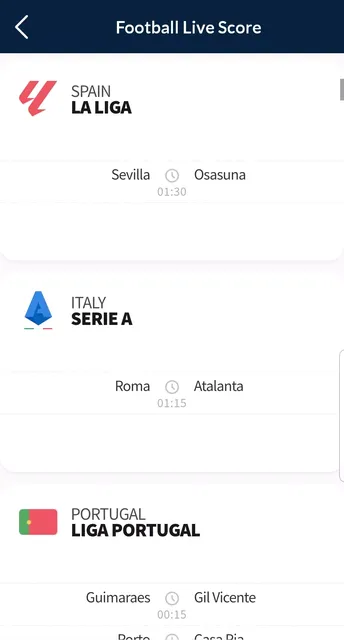 Cricfy Live Football App 2026 App screenshot 5